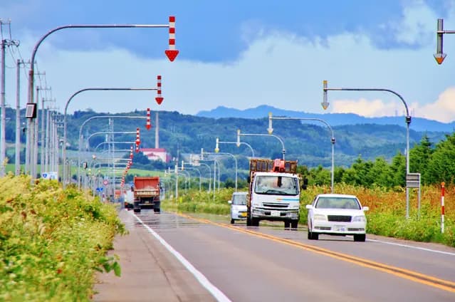 Driving in Hokkaido
